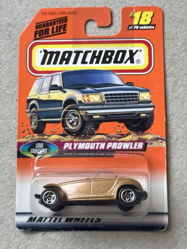 Matchbox plymouth prowler - matchbox,