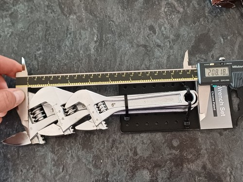 Adjustable wrench set 3 - adjustable,