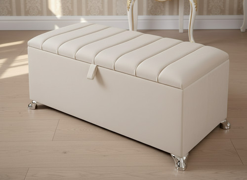 Clarence ottoman toy storage - ottoman,