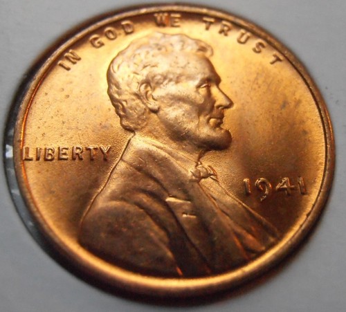 1941 lincoln cent high - 1941,