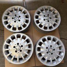 4 X SET OEM MERCEDES BENZ E CLASS VITO 16" 7.5j ET42 ALLOY WHEELS W211 W639 W447