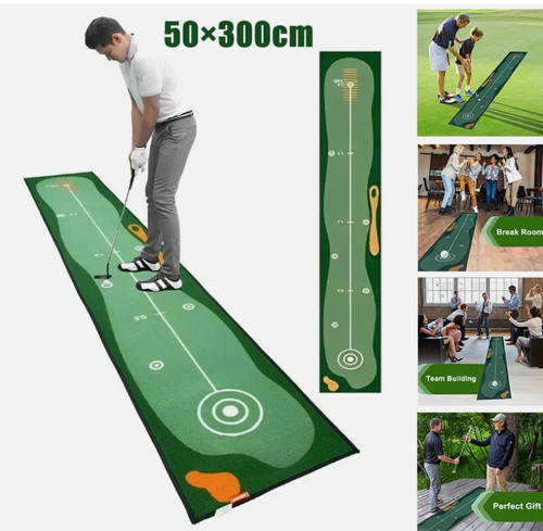 Golf putting mat practice - ,