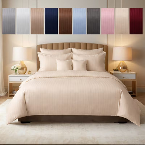 Classic striped duvet cover - striped,