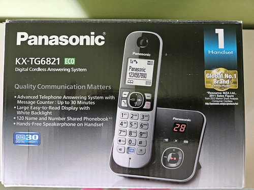 Panasonic tg6821e digital - kx-tg6821e,