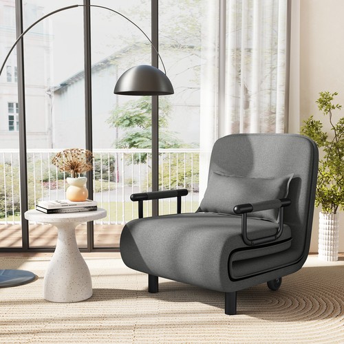 Grey convertible sofa - grey,