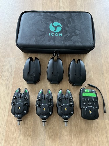 Wolf icon bite alarms and - qi,