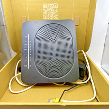 Sky Hub 6 SR213 FTTP WiFi 6 Router SR213-02-UK-WHT-FH1 Used Power & Ethernet Cab