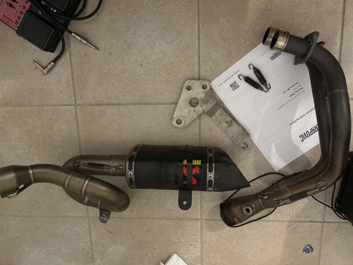 Akrapovic yamaha 2022 - yamaha, mt