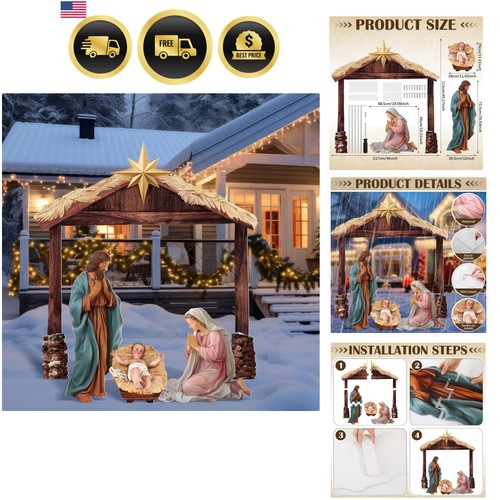Christmas nativity scene - christmas,