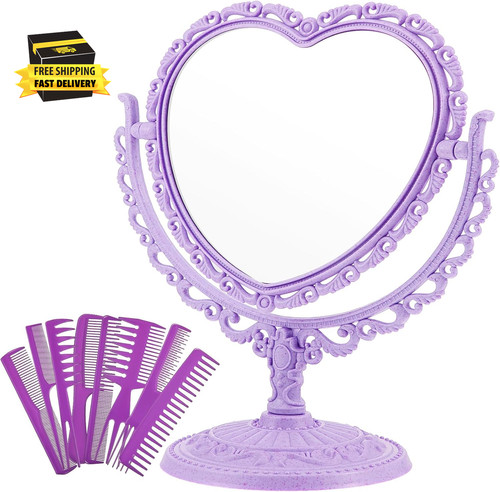 Heart shaped mirror plus - shaped, 8