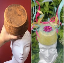 Wood Hat Block Wooden Milliner