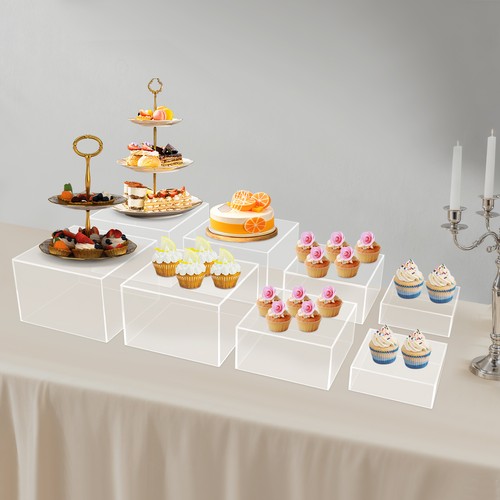 Reusable acrylic pedestal - reusable,