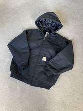 Black Carhartt Active Hooded