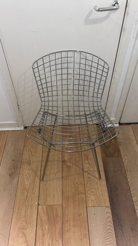 Authentic knoll side chair - side,