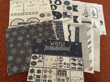 Dovecraft Winter Wonderland x 8 Die Cut Decoupage + 12 Matching Backing Papers