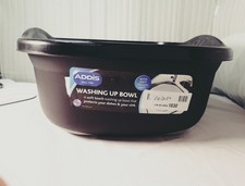 Large Round Washing Up Bowl 36cm Plastic Kitchen Sink Home