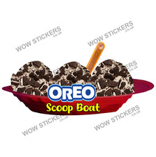 Ice cream van sticker - , oreo