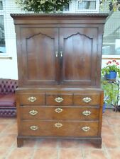HALL/WARDROBE CUPBOARD COUNTRY OAK SUIT COTTAGE  1740  FREE SHIPPING TO ENGLAND
