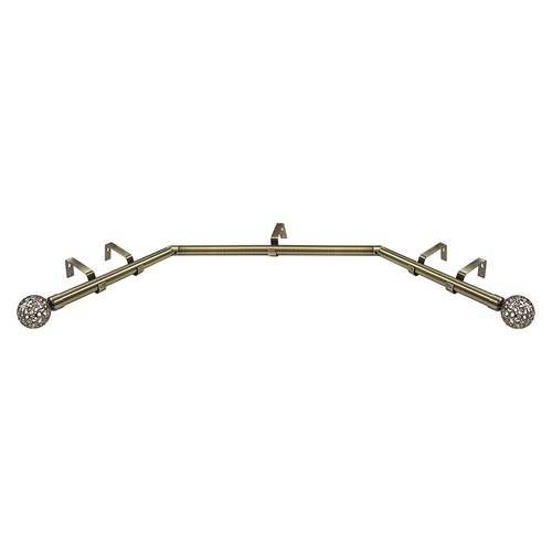 Bay window curtain pole - bay, 3