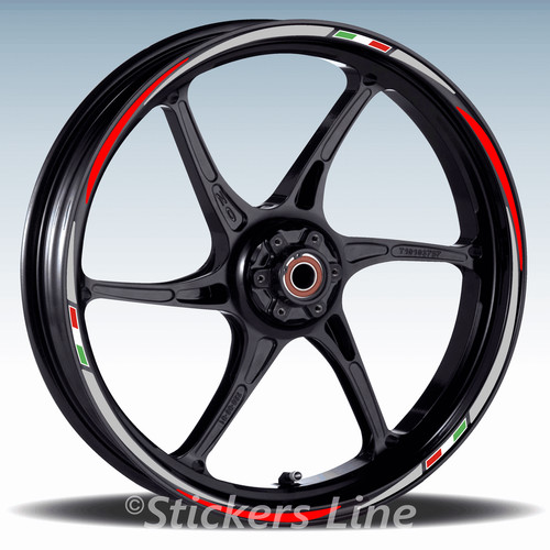 Stickers for motorcycle wheels - for,