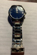 Rio 15 Quartz Watch Steel Strap with Clasp New Battery Fitted - Working OK