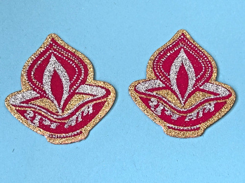 Diwali deco pec diya sticker - 2,