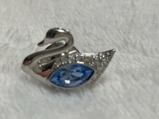 Swarovski Blue Crystal Swan