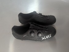 Lake Mx332 Size 46 Wide Black MTB Shoes