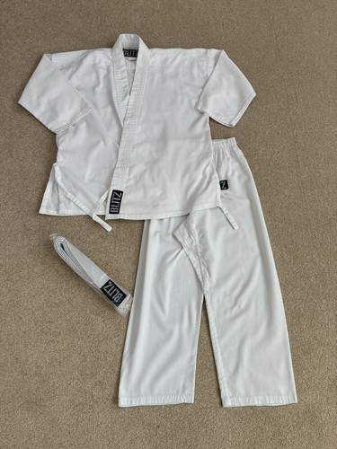 Kids white blitz karate judo - kids,
