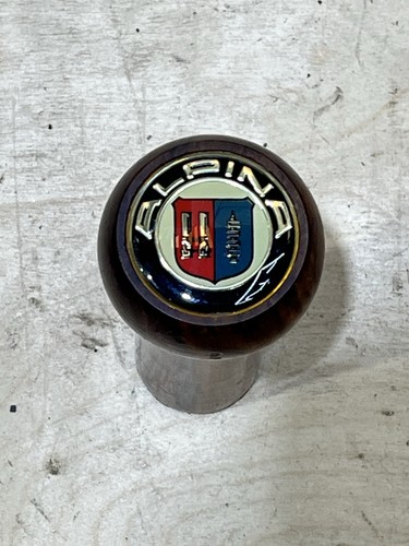 Alpina wood gear knob screw - knob,