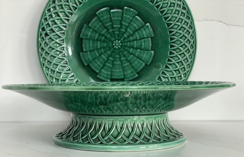 Minton majolica green - majolica,