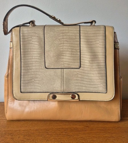 Ladies camel handbag - &,
