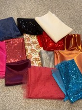 Joblot X 15 Pieces Of Fabric