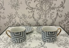 H&M HOME ART DECO style 2x cup