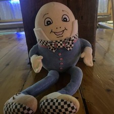Vintage Plush/bead Humpty