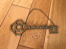 Vintage Brass Key Shape Key