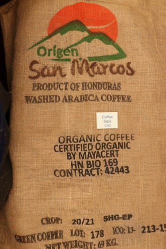 Honduran hessian coffee sack - honduran,
