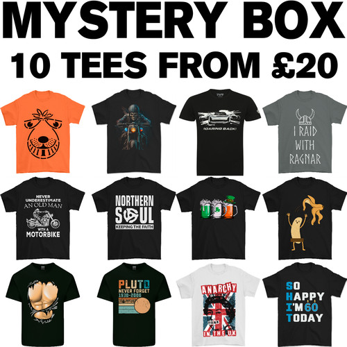 Mixed mens printed shirts - mens, t-shirts