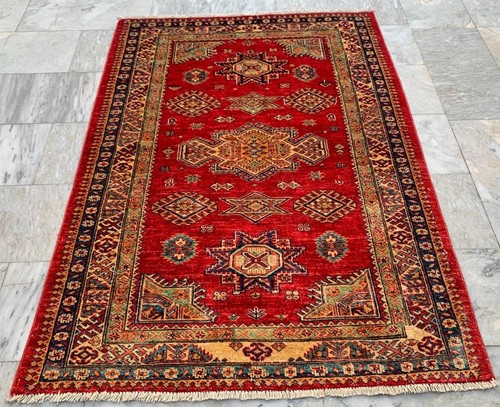 4x5 hand knotted afghan - ft,