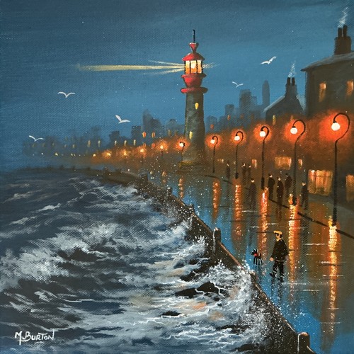 Mal burton original - original, oil