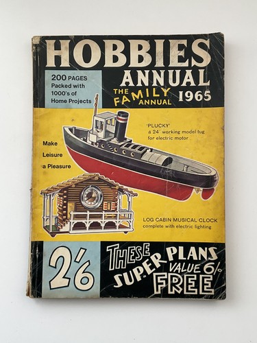 Vintage hobbies annual 1965 - vintage,