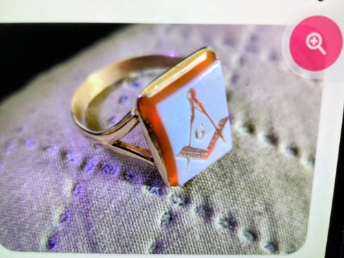 Gold masonic ring size - size, 9