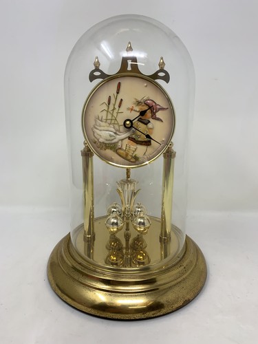 Goebel clock hummel gold - goebel,