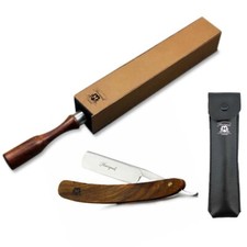 Wooden Handle Razor Sharpen