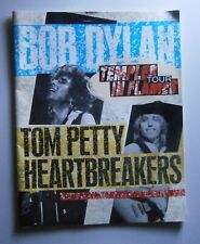 BOB DYLAN/TOM PETTY AND THE HEARTBREAKERS: TEMPLES IN FLAMES 1987 TOUR PROGRAMME