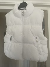 Puffer Jacket White Girls 8-10
