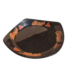 WADE PDM BASS BREWERY BLACK CERAMIC PUB ASHTRAY ASH TRAY BAR REAL ALE BEER