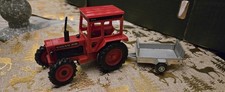 Vintage Britains Ltd No 9521 Volvo BM2654 farm tractor With Trailer. 1/32 Scale!