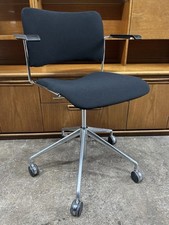 Black Howe 40/4 Office Computer Swivel Chair With Arms FREE MANCHESTER DELIVERY