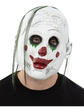 Sad Clown Latex Mask Horror